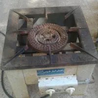 گاز دوشعله رویه چدن جهان گاز طوس سایز بزرگ سالم