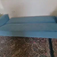 مبل هفت نفره تخت خواب شو کاملا تمیز و سالم|مبلمان خانگی و میز عسلی|بیرجند, |دیوار