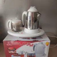 چای ساز دوکاره ۳۵۰۰ پی پارس خزر|سماور، چایساز، قهوهساز|تهران, توحید|دیوار