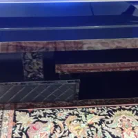 تلویزیون ال‌جی اصل ۴۳ اینچ و میزتلویزیون با کارتن|تلویزیون و پروژکتور|زنجان, |دیوار