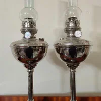 چراغ گردسوز،لمپا،چراغ نفتی برنجی جکدار مارک روسی|لامپ و چراغ|تهران, نارمک|دیوار
