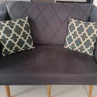 مبل طوسی دو رنگ هفت نفره میز غذاخوری ناهارخوری6نفر|مبلمان خانگی و میز عسلی|شاهینشهر, امیرکبیر|دیوار