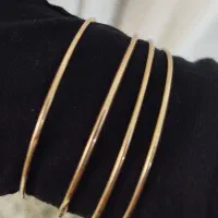 دو عدد النگو طلا تقریبا سه گرم