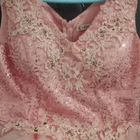 لباس مجلسی دخترانه وروسری حریر|لباس|اشتهارد, |دیوار