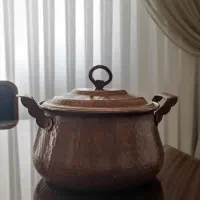 قابلمه مسی قدیمی سنگین