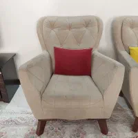 دو عدد کاناپه تک نفره|مبلمان خانگی و میز عسلی|تهران, تاکسیرانی|دیوار