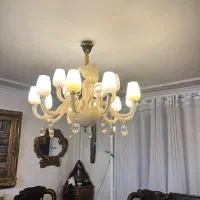 لوستر کریستال اصل چین|لوستر و چراغ آویز|تهران, علم و صنعت|دیوار