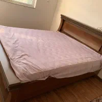 سرویس خواب کامل ابعاد تخت ۲۰۰*۱۸۰|تخت و سرویس خواب|ساری, |دیوار