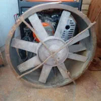 هواکش آلمانی ۸پره آلومینیوم|پنکه و تصفیهکنندهٔ هوا|مشهد, حضرت حجت|دیوار