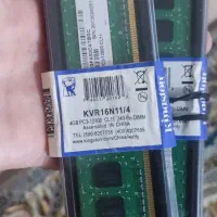 رم کامپیوتر کینگستون 4GB PC3 12800