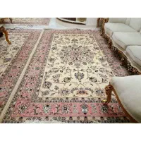 سه تخته فرش دستباف ۶ متری کاشمر