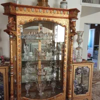 بوفه تمام چوب طرح هخامنش