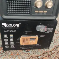 دوسه اسپیکر اصل فلش خور رادیو قوی.انرژی خورشیدی|سیستم صوتی خانگی|شیراز, فرهنگ شهر|دیوار