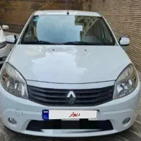 رنو ساندرو سفید اتومات ۹۷
