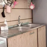 فروش اجاق گاز کابینت و سینک به علت تغییر دکوراسیون|اجاق گاز و لوازم برقی پخت‌وپز|شاهدشهر, |دیوار