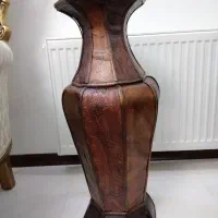 گلدان چوبی. جنس چوب بامبو. قابل شستشو