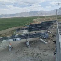 نصب برق خورشیدی، نیروگاه خورشیدی
