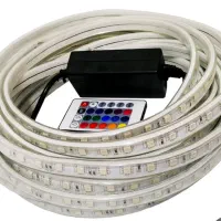 ریسه هفت رنگ 9متر متری 100|ریسه و چراغ تزئینی|پرند, فاز ۵|دیوار