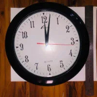 ساعت دیواری ، تابلو نفیس پوست قاب چوبی