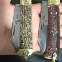 دوتا چاقوی استاد کریم کرند قیمت هردو هفت ونیم|کلکسیون اشیاء عتیقه|جوانرود, |دیوار