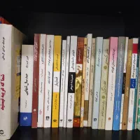 حراج کتاب رمان خارجی و ایرانی و شاهنامه و ...