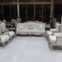 مبلمان Ii الماس % هشت نفره کلاسیک. مبل ررادوبن*