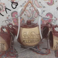 لیلی مجنون و گلپنبه|ظروف سرو و پذیرایی|بیرجند, |دیوار