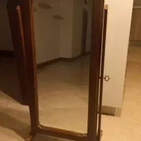 آینه متحرک دست‌ساز فلز و چوب