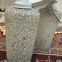 دو عدد لوستر سه شاخه مناسب اتاق خواب هردو یک تومن|لوستر و چراغ آویز|قم, زنبیل آباد|دیوار