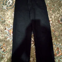 شلوار نیم بگ مشکی