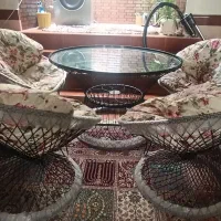 میز صندلی باغی