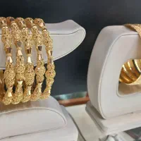 طلای نو فقط با ۷درصد دست کامل بحرینی ۶تایی و خاص