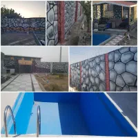 طرح سنگ نقاشی رنگ کاری دیوارنویسی سفیدکاری تبلیغات
