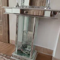 سرویس خواب و میز تلویزیون و پایه اینه شمعدان|تخت و سرویس خواب|بیرجند, |دیوار