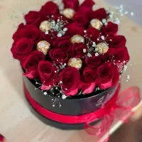 ساخت باکس گل کادویی و دسته‌گل خاص و شیک مناسب هدیه|گل مصنوعی|لار, |دیوار