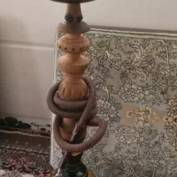 قلیان تنه چوبی