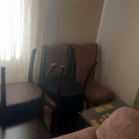 مبلمان ۸ نفره راحتی بهمراه ناهارخوری ۶ نفره ست|مبلمان خانگی و میز عسلی|تهران, قاسمآباد|دیوار