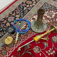 قلیون تنه برنجی در حد نو|کلکسیون و سرگرمی|شهرضا, |دیوار