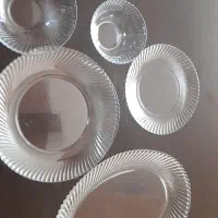 سرویس شیشه ای صدفی