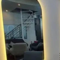 آینه قدی چراغ دار