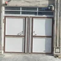 درب پارکینگ بدون چهارچوب