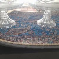 دو جفت ظرف پایه دار و آجیل خوری فروش فوری|حراج|سنقر, |دیوار
