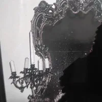 آینه و شمعدان