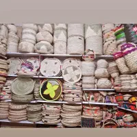 انواع سینی حصیری مخصوص مراسمات عروسی|صنایع دستی و سایر لوازم تزئینی|بندرعباس, |دیوار