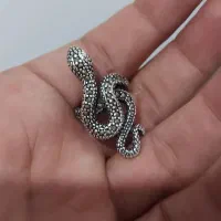 انگشتر نقره ۹۲۵،کلکسیونی تک و نایاب (کار خارجی )