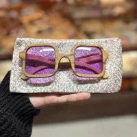 عینک چوبی تخفیف خورده