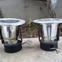 لوستر سه شاخه پایه ،لامپ،هالوژن ثابت و ریلی در حد.|لوستر و چراغ آویز|رشت, چله خانه|دیوار