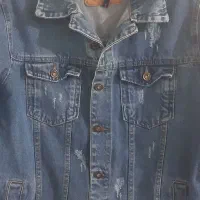 کت جین ترک ، پسرانه کاملا سالم و نو در رنگ آبی|لباس|بروجرد, |دیوار