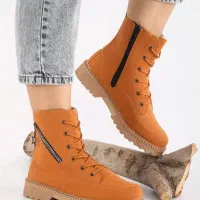 نیم بوت دخترانه نارنجی مدل shiva|کیف، کفش، کمربند|تهران, ایرانشهر|دیوار