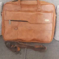 کیف اداری و لپتاپ چرم  (برند Jeep)
